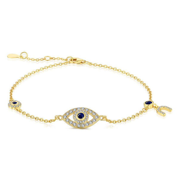 [Clover Jewelrys]Collar Delicado con Forma de Ojo