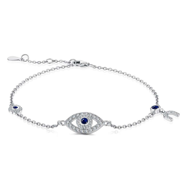 [Clover Jewelrys]Collar Delicado con Forma de Ojo
