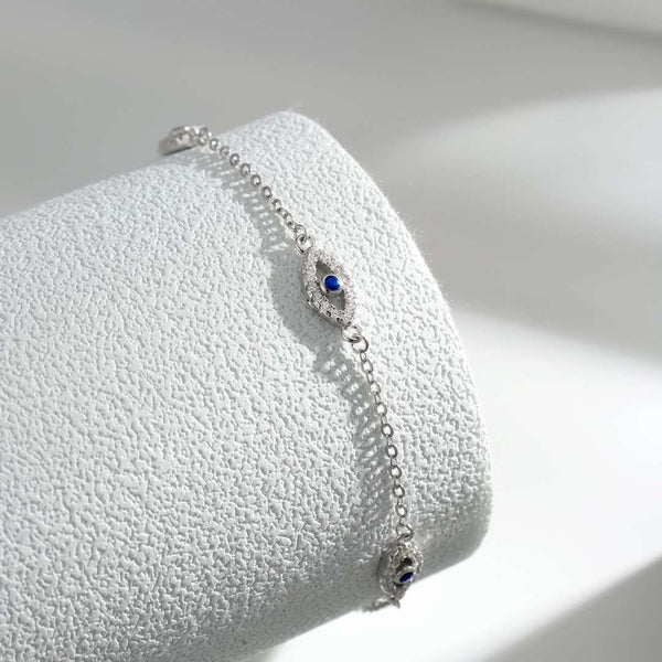 [CloverJewelrys]Evil Eye Shape Pendent Necklace