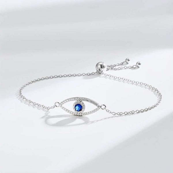 [Clover Jewelrys]Pulsera de Diseño Hueco Ojo del Diablo