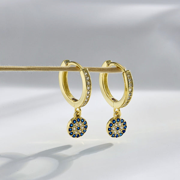 [Clover Jewelrys]Pendientes Ojo del Diablo únicos