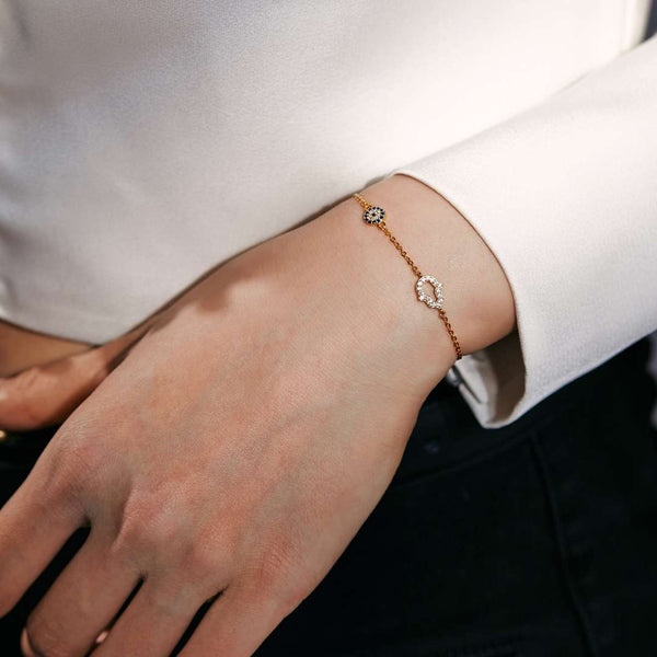 [Clover Jewelrys]Collar con forma de fantasma y forma redonda