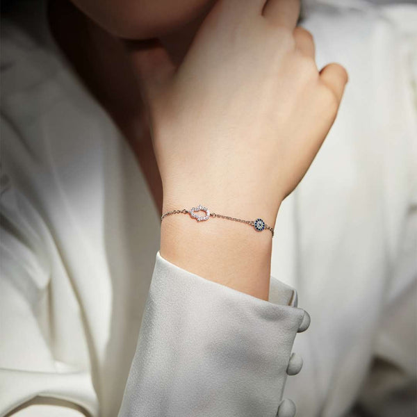[Clover Jewelrys]Collar con forma de fantasma y forma redonda