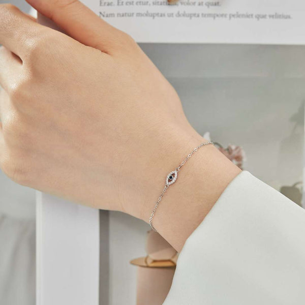 [Clover Jewelrys]Collar con forma de ojo turco