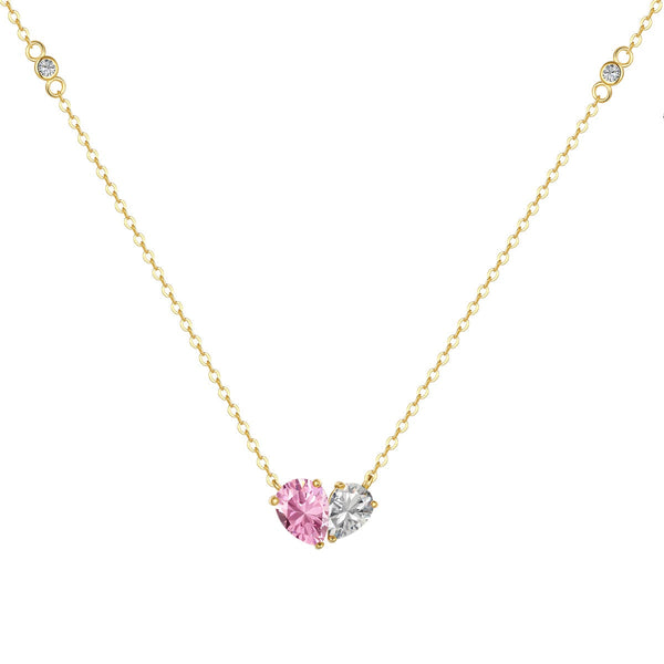[Clover Jewelrys]Collar Único con Forma de Corazón