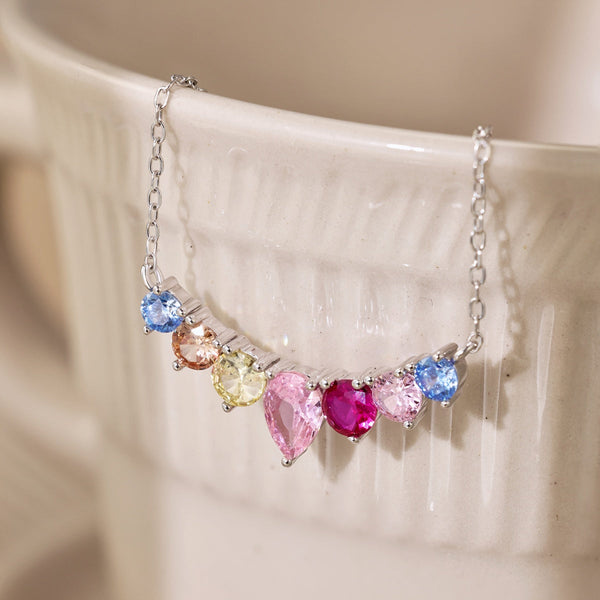 [Clover Jewelrys]Dije colorido de corazón