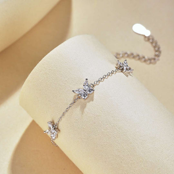 [Clover Jewelrys]Collar radiante con forma de mariposa