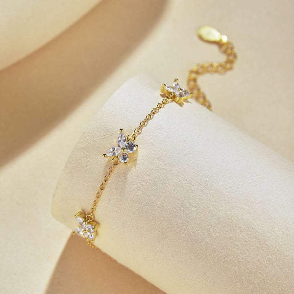 [Clover Jewelrys]Collar radiante con forma de mariposa