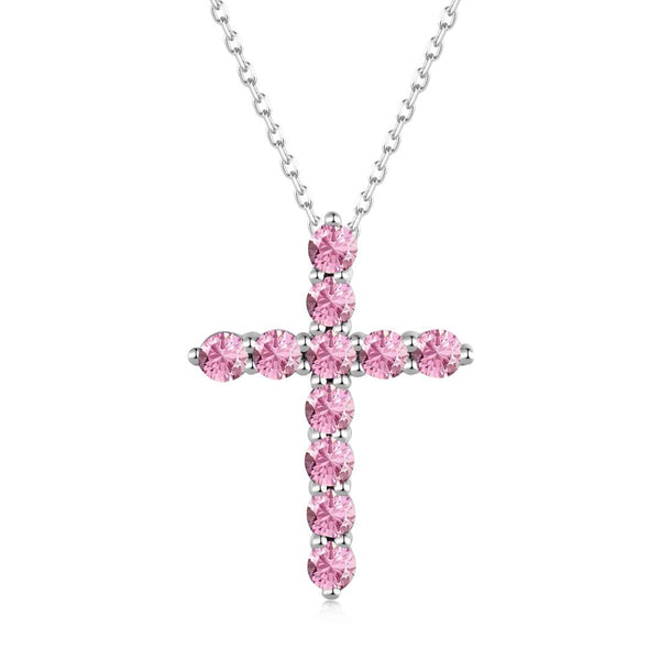 [Clover Jewelrys]Collar de Cruz Único