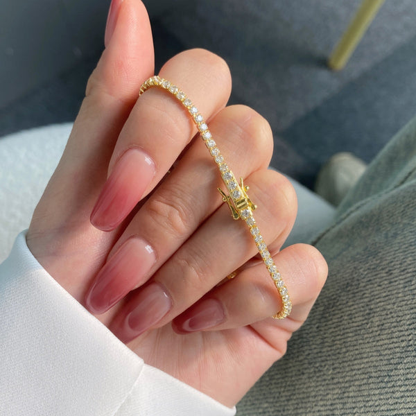 [Clover Jewelrys]Pulsera de Fiesta Redonda Radiante y Colorida