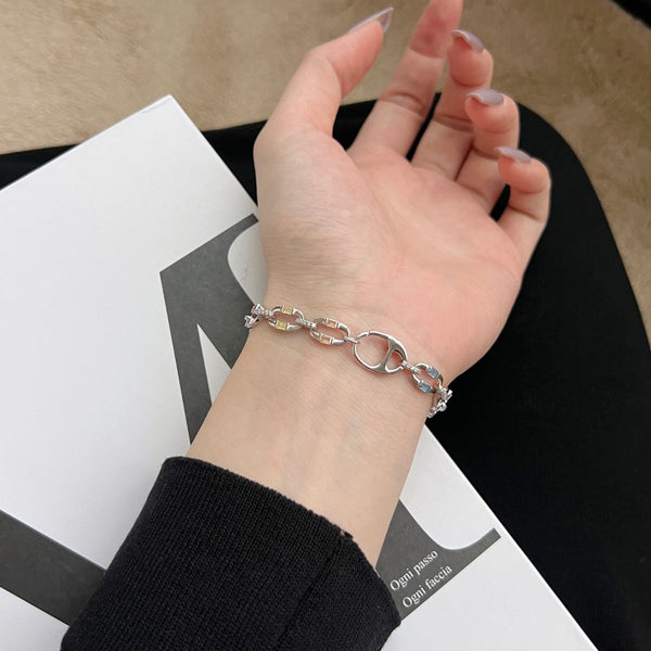 [Clover Jewelrys]Pulsera diaria deslumbrante y colorida