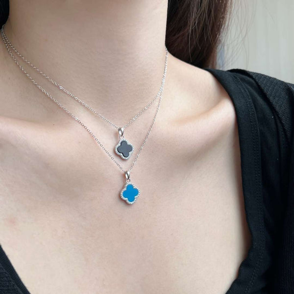 [Clover Jewelrys]Collar con forma de flor delicada
