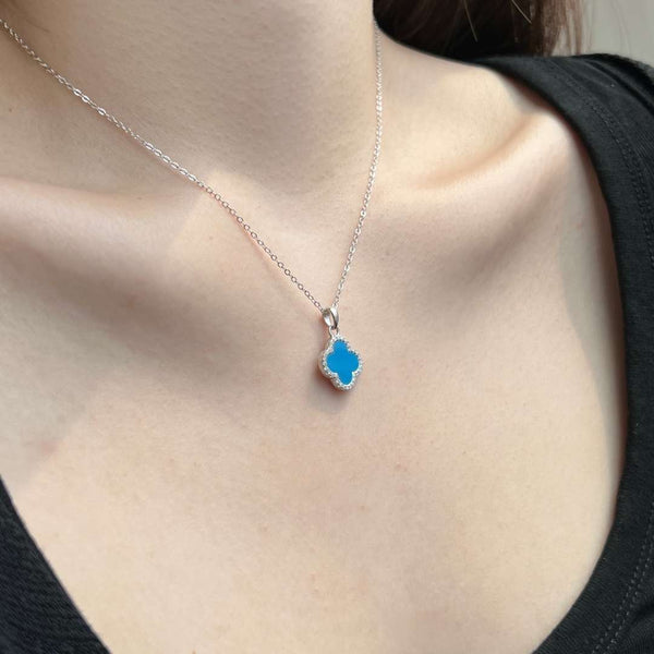 [Clover Jewelrys]Collar con forma de flor delicada