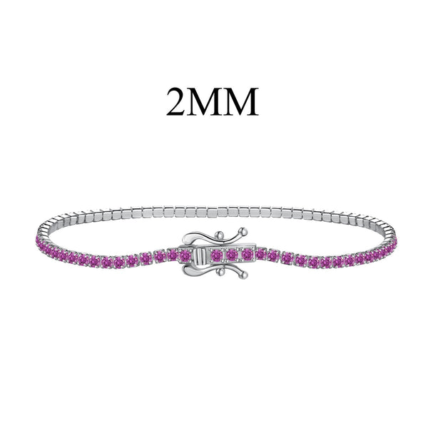 [Clover Jewelrys]Pulsera de Fiesta Redonda Radiante y Colorida