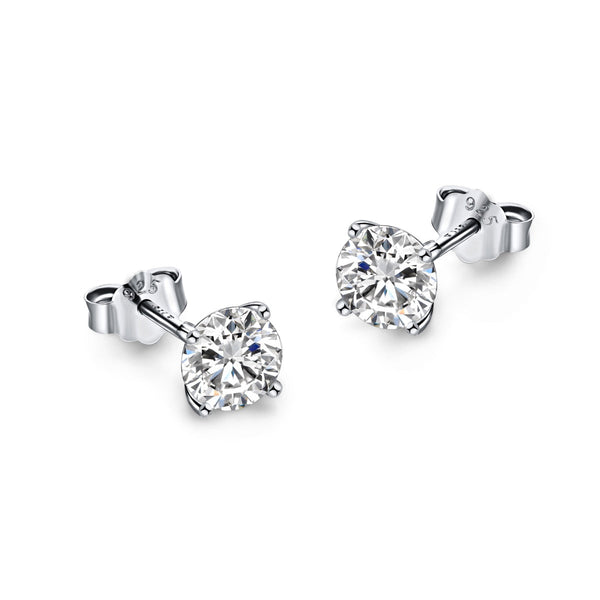 [CloverJewelrys]Pendientes únicos de forma redonda