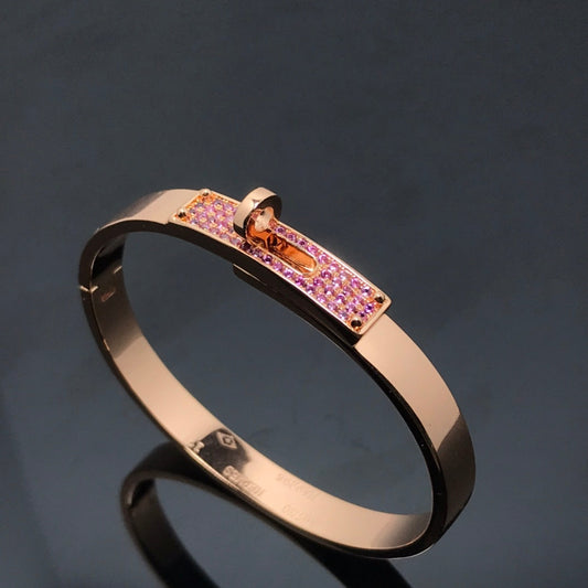 [Kincade Jewelrys]KELLY BRACELET PINK DIAMOND