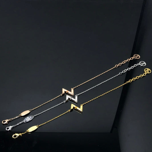 [Kincade Jewelrys]VOLT LV LOGO BRACELET