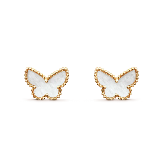[Kincade Jewelrys]SWEET BUTTERFLY MOP EARSTUDS