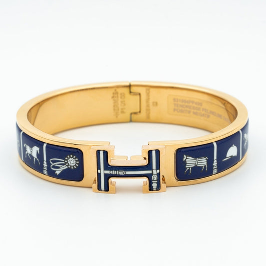[Kincade Jewelrys]H BRACELET BLUE CERAMIC