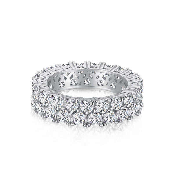 [Clover Jewelrys]Anillo Brillante Corazón Completo