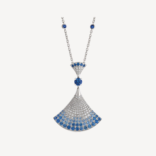[Kincade Jewelrys]DREAM NECKLACE AGATE SILVER DIAMOND