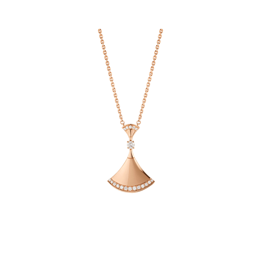 [Kincade Jewelrys]DREAM NECKLACE PINK GOLD DIAMOND