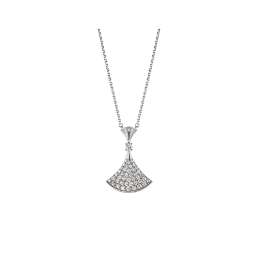 [Kincade Jewelrys]DREAM NECKLACE SILVER FULL DIAMOND
