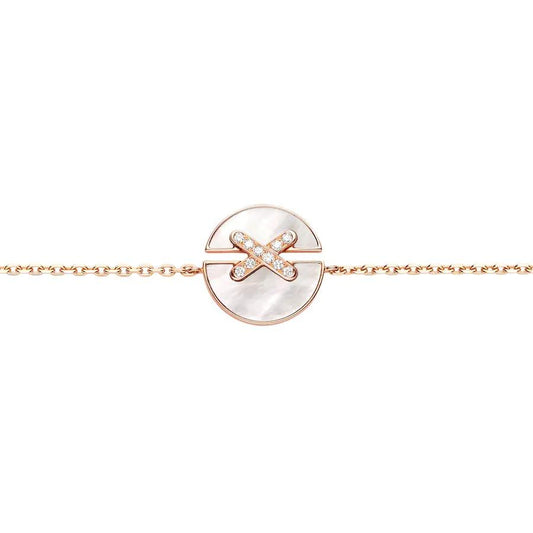 [Kincade Jewelrys]JEUX DE BRACELET MOP PINK GOLD DIAMONDS