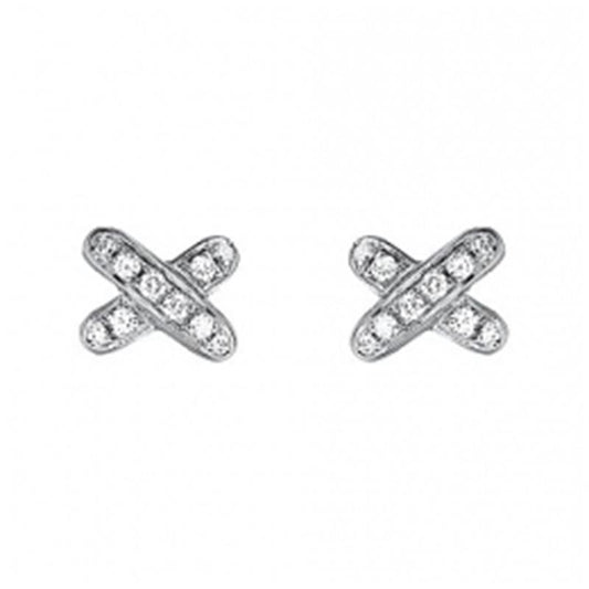 [Kincade Jewelrys]JEUX DE DIAMOND EARRINGS