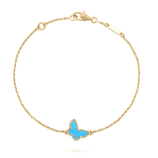 [Kincade Jewelrys]BUTTERFLY TURQUOISE BUTTERFLY BRACELET