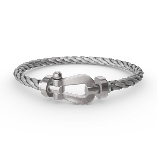 [Kincade Jewelrys]FORCE LARGE HORSESHOE NO DIAMOND BRACELET SILVER